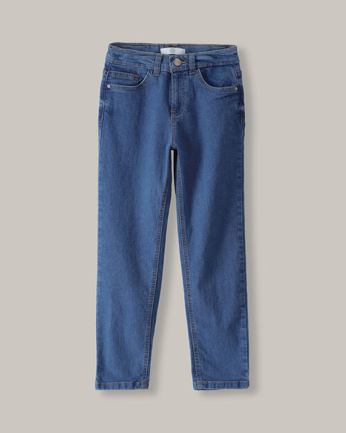 Slim Jeans Azul Acero